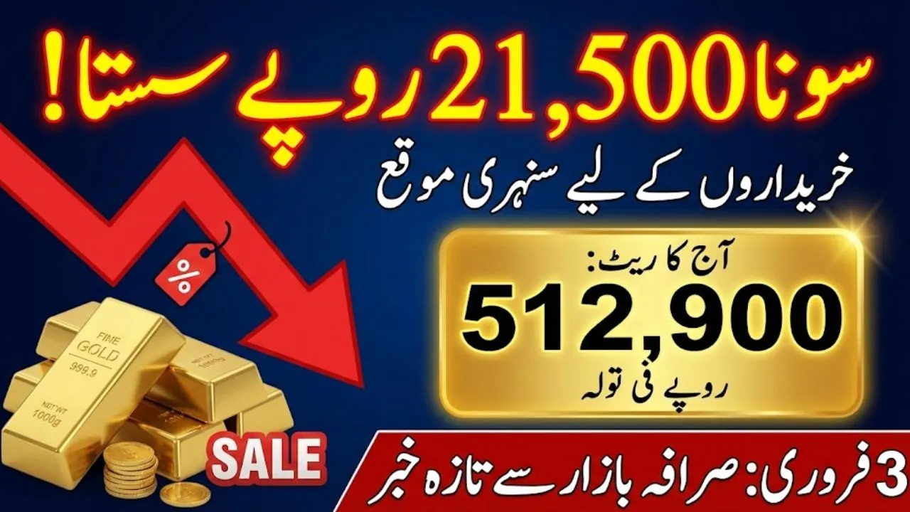 Gold Rates in Pakistan 2026 Today – February 3 Latest Update